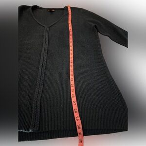 Long Tall Sally Teal Sparkle Tunic sweater